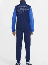 送料込み　新品 NIKE ジャージ 上下セット トラックスーツ セットアップ ジュニア 150-160cm ブルー 税込6,820円_画像8