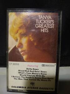 C8392　カセットテープ　TANYA TUCKER タニヤ・タッカー GREATEST HITS 