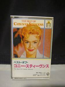 C8423　カセットテープ　CONNIE STEVENS　ベスト・オブ・コニー・スティーヴンス　日本国内版