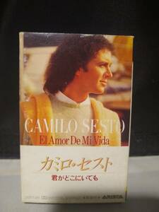 C8480　カセットテープ　Camilo Sesto カミロ・セスト / Amor De Mi Vida 君がどこにいても