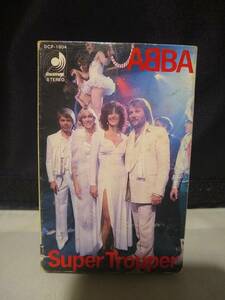 C8567　カセットテープ　アバ スーパー・トゥルーパー ABBA Super Trouper