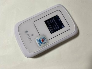 ID105 SIMフリー FREETEL Wi-Fi ARIA2 ホワイト ジャンク