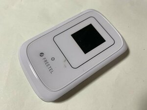 ID107 SIMフリー FREETEL Wi-Fi ARIA2 ホワイト ジャンク