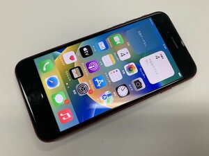 DY757 SIMフリー iPhone8 レッド 256GB ジャンク ロックOFF