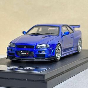 1/43 HPI MIRAGE 日産　スカイライン　GT-R R34 V specII NISMO ニスモ　Sチューン　 