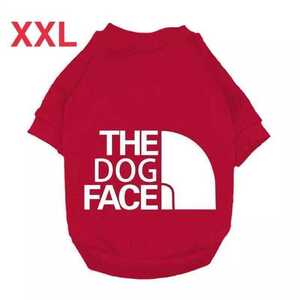 новый товар не использовался собака лицо собака одежда pa- ковровое покрытие европейская одежда собака одежда красный XXL размер 