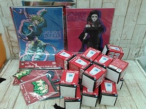 Hd8262-103♪【100】一番くじ ジョジョ PHANTOM BLOOD&BATTLE TENDENCY ラバーコースター タンブラー ビジュアルボード 約40点 まとめ売り