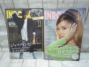 Ua8421-052☆INROCK 11月号 12月号 2020 VOL.443 VOL.444 2点セット BTS 防弾少年団 バンタン