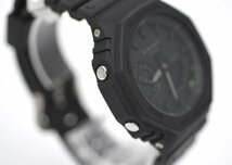 [極美品] 稼働品【CASIO】カシオ G-SHOCK GA-2100-1A1JF ブラック メンズ クォーツ 動作OK 中古美品 箱 保証書付_画像5