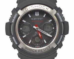 [未使用品] 稼働品【CASIO】カシオ G-SHOCK AWG-M100-1AJF マルチバンド6 電波 タフソーラー 動作OK 未使用品 箱 保証書付