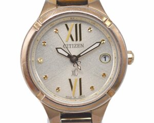 [中古品] 稼働品【CITIZEN】シチズン XC クロスシー ES8082-54P H058-T020267 ティタニアライン 電波ソーラー 動作OK 中古品 内箱付