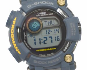 [未使用品(極美品)] 稼働品【CASIO】G-SHOCK FROGMAN フロッグマン GWF-D1000NV-2JF Master in NAVY BLUE 未使用品 箱 保証書付