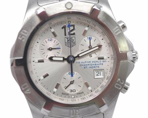 レア [中古品] 稼働品【TAG Heuer】タグホイヤー エクスクルーシブ CN111C アルペンスキー ST.MORITZ 700本限定メンズ クォーツ 中古品