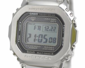 [美品] 稼働品【CASIO】カシオ G-SHOCK GMW-B5000D-1JF マルチバンド6 電波ソーラー Bluetooth 動作OK 箱 保証書付 中古品