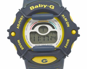 [中古品] 稼働品【CASIO】Baby-G BG-340XS-9T ブルー レディース 中古品 箱 保証書付