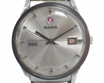 [中古品] 稼働品【RADO】ラドー 999 STARLINER 11731 メンズ デイト AT 自動巻 稼働品 ヴィンテージ 中古品_画像1