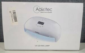 Aokitec 78w UVライト レジン用 レジン UVライト ネイルライト UV LED ネイルドライヤー 硬化用UVライト 赤外線検知 4段階タイマー