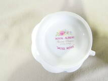 ◇ROYAL ALBERT ロイヤルアルバート MOSS ROSE モスローズ カップ＆ソーサー 2客 洋食器 ブランド食器＠60_画像8