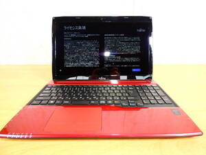 S) FUJITSU 富士通 AH45/R ノートパソコン Core i3-4010U 1.70GHz/4GB/750GB/Windows 8.1 ※リカバリー済み ② @80 (12)