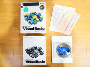 S) Microsoft マイクロソフト Visual Basic Standard Edition ※アカデミック Windows95 ※現状渡し/動作未確認 @60