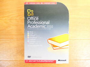 Microsoft マイクロソフト Office Professional Academic2010 / 32ビット版およひ 64ビット版 ※現状渡し/動作未確認 @送料520円