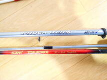 【USED!Daiwa・SZMなど ２ピースロッド５セットまとめ★プロキャスターX 602LFSX/αKing/Sweepfire bassなど ※現状品＠140】_画像3