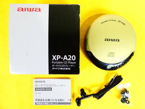 未使用品！ AIWA アイワ XP-A20 ポータブルCDプレーヤー 音響機器 オーディオ @送料520円 (12)