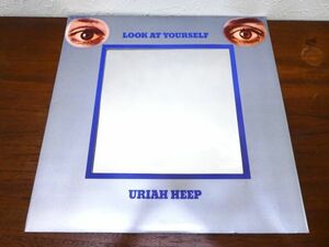 S) ●(W-32) URIAH HEEP ユーライア・ヒープ 「 LOOK AT YOURSELF 」 LPレコード 国内盤 YS-2649-BZ @80