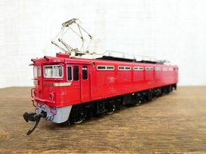 メーカー不明 EF71 電気機関車 鉄道模型 HOゲージ ※ジャンク＠送料520円(12-10)