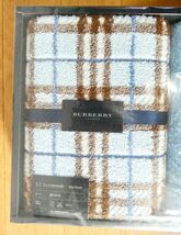 ◇未使用保管品 BURBERRY バーバリー フェイスタオル 34cm×75cm 2枚 ギフト 贈答品 タオル 家庭用品 箱付＠80_画像4