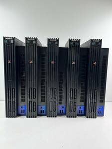 ♪【中古】PlayStation 2 本体 5台 まとめ SCPH- 18000 30000 PlayStation2 プレステ2 PS2 動作未確認 @120(11)