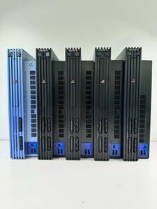 ♪【中古】PlayStation 2 本体 5台 まとめ SCPH- 10000 30000 39000 50000 PlayStation2 プレステ2 PS2 動作未確認 @120(12)