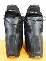 ◎BURTON/バートン スノーボードブーツ メンズ MOTO/モト 26.0cm スピードレーシングシステム ブラック×ホワイト 年式不明 ＠120(12)_画像4