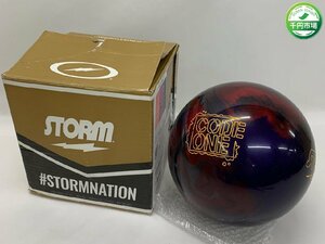 【YE-0060】未使用 STORM CODE ONE ボウリング ボール 約6.5kg 14ポンド 外箱付【千円市場】