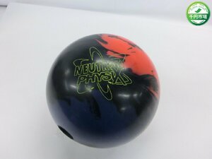 【YE-0051】NEUTRON PHYSIX STORM Made in USA USBC 6.8kg 15ポンド ボウリング ボール 現状品【千円市場】