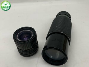 【H3-0348】CANON ZOOM LENS FD 35-70mm 1:3.5-4.5/ZOOM FD 100-300mm 1：5.6/2点 セット ジャンク【千円市場】