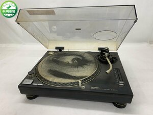 【H3-0376】1円 Technics SL-1200 MK3 ターンテーブル レコードプレーヤー 針欠品 通電確認済 現状品【千円市場】