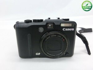 【WB-0094】Canon キャノン　デジタルカメラ　PowerShot G9 PC1250 ブラック系　コンパクト 中古/現状品【千円市場】