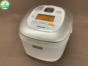 【N-5259】Panasonic パナソニック IH 炊飯ジャー 炊飯器 一升 SR-HB183 1.8L 通電確認済 現状品【千円市場】