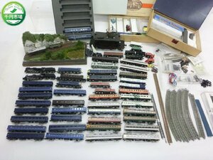 【WB-0118】Nゲージ他 鉄道模型 電車 汽車 列車 貨物車 線路 ジオラマ 色々 まとめ セット 現状品【千円市場】