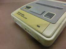 【WB-0151】任天堂 Nintendo スーパーファミコン SUPER FAMICOM スーファミ SFC 本体 箱付 HVC-002 ゲーム機 通電OK 現状品【千円市場】_画像6