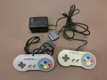 【WB-0151】任天堂 Nintendo スーパーファミコン SUPER FAMICOM スーファミ SFC 本体 箱付 HVC-002 ゲーム機 通電OK 現状品【千円市場】_画像7