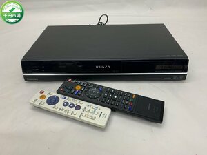 【Y-9011】東芝 TOSHIBA REGZA レグザ RD-R100 HDD DVDレコーダー リモコン付 通電確認済 現状品【千円市場】