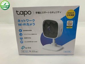 【N-5367】未開封 Tapo C100 ネットワーク Wi-Fiカメラ TP-Link 動体検知 ナイトビジョン microSD対応 防犯カメラ【千円市場】