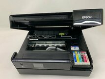 【N-5352】EPSON エプソン インクジェット プリンター EP-804A 通電のみ 現状品【千円市場】_画像6