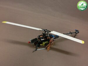 【N5-0023】Copter X Mini K-BAR 3 AXIS ES08MD 電動ラジコン ヘリコプター ボディ欠品 部品取り レストア 現状品【千円市場】