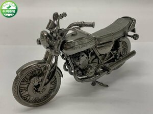 【HX-0358】Kawasaki カワサキ MACH マッハ 750 ダイキャストモデル 金属製 バイク 模型 置物 インテリア 現状品【千円市場】