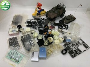 【N5-0125】軽装甲車両 戦車 マリオ スクーター ラジコン 部品取り リペア リメイク ホイール セット まとめ ジャンク【千円市場】