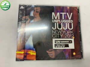 【YF-0153】未開封 JUJU(ジュジュ) ライブ・アルバム 「MTV UNPLUGGED JUJ NEW YORK CITY 2012」【千円市場】