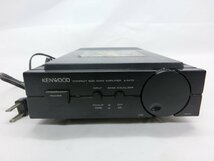 【N2-0950】KENWOOD ケンウッド コンパクトサイズ メインアンプ A-M70 オーディオ 通電確認済 現状品【千円市場】_画像2